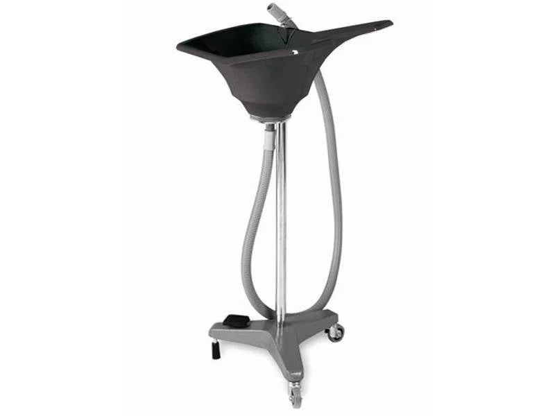 Alteq Wasbak 5509 Zwart RVS Statief Pedaal