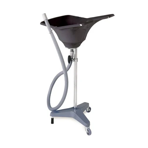Alteq Wasbak 5506Â Zwart RVS Statief Knop