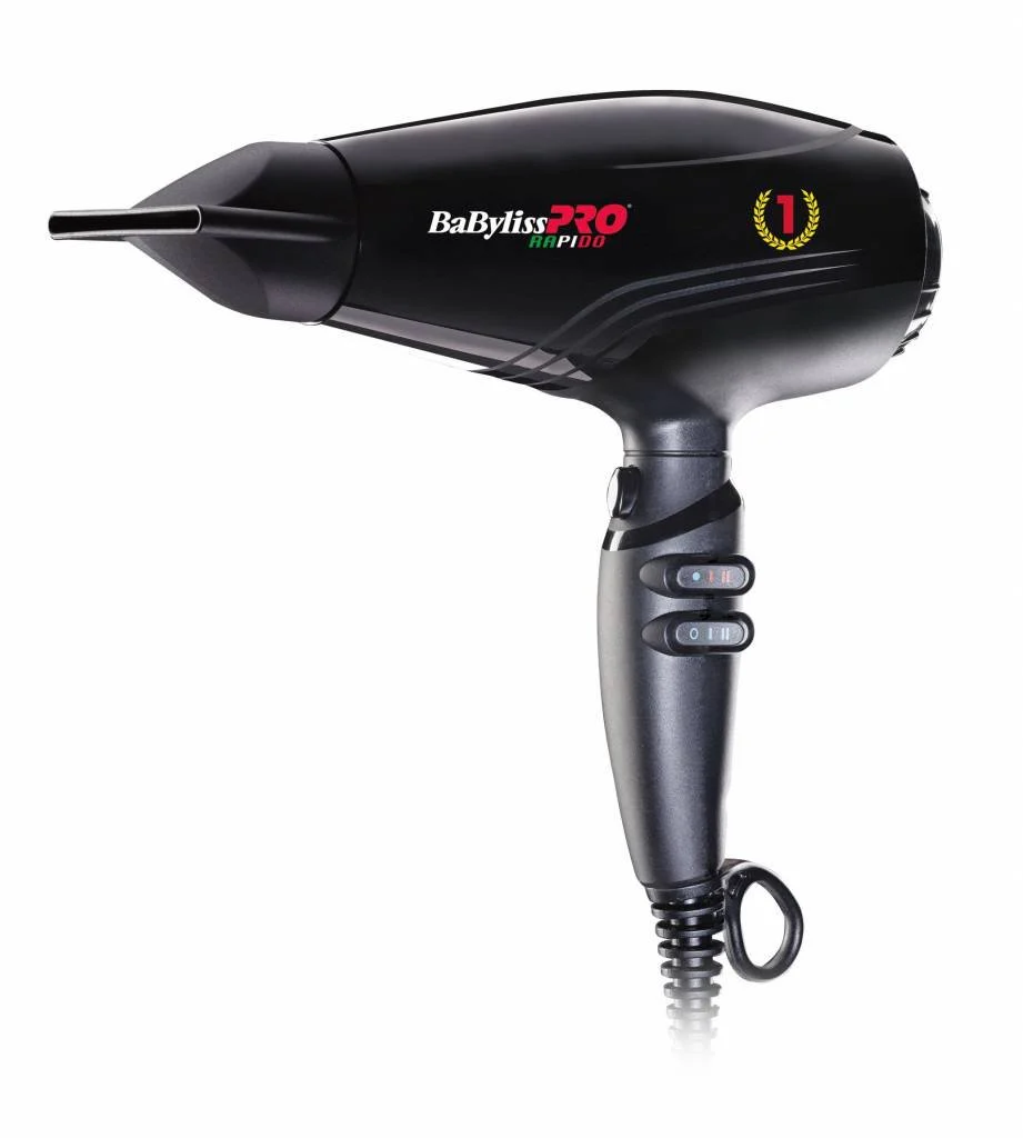 Babyliss Rapido Zwart BAB7000IE 2200W