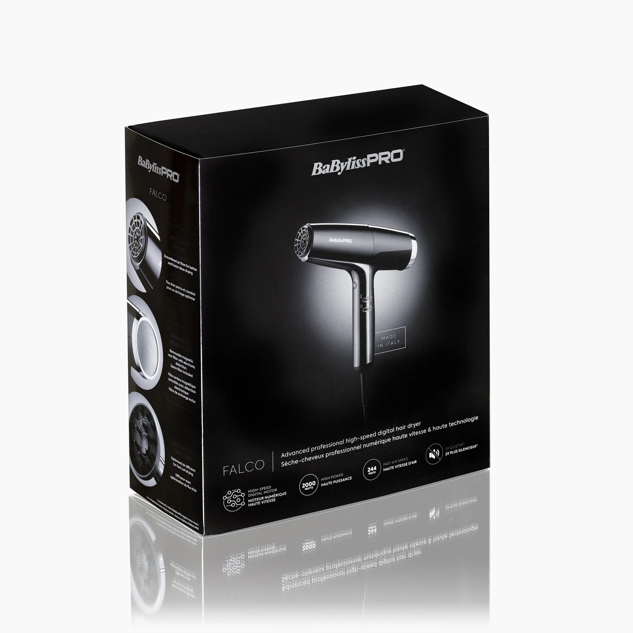 Babyliss Falco Fohn 2000W Goud - Image 3