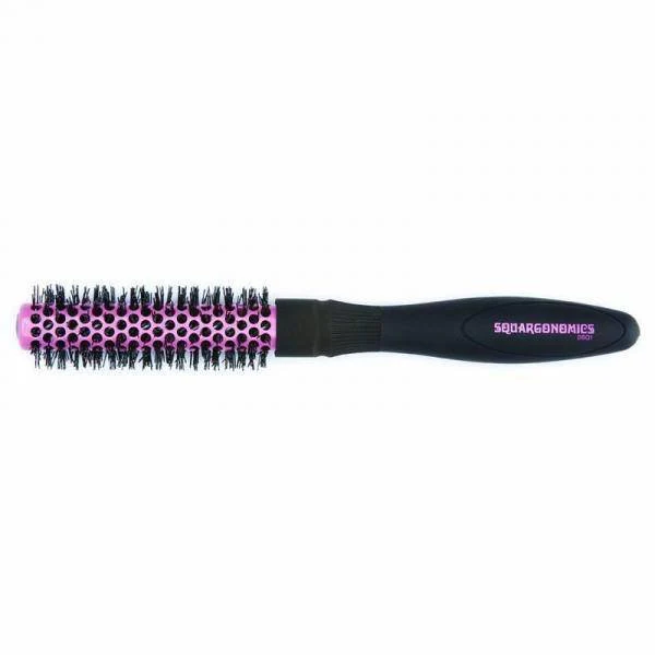Denman Squargonomics S = 20mm Zwart/Pink
