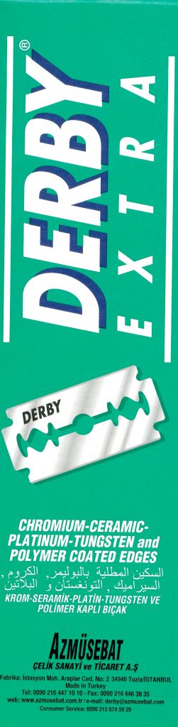 Derby Platinum Razor Blades Green 20 x 5st.