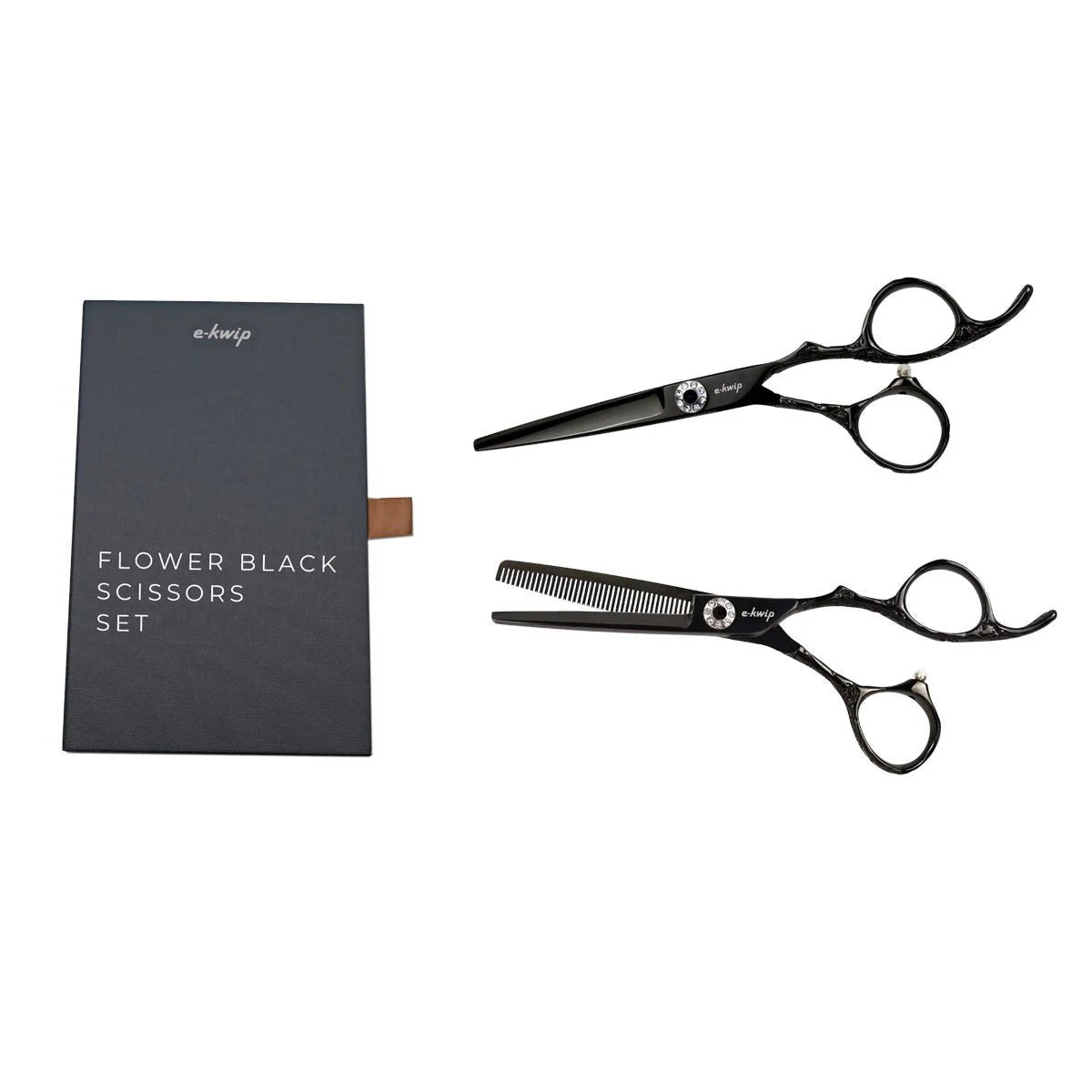 E-Kwip Black Flower Set 5.5