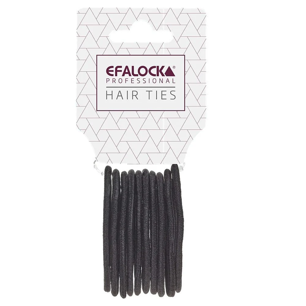 Efalock Hair Ties Elastiekjes 10st standaard 50 mm