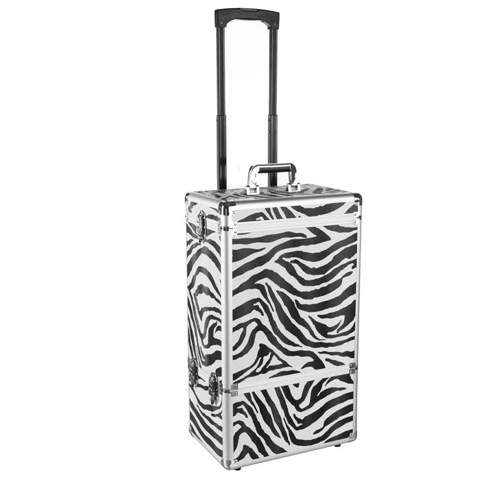 Eurostil Alu Koffer 4 Delig 03178 Zebra