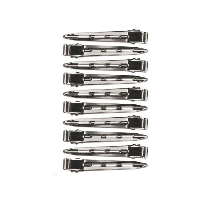 Eurostil Metalen Clips Large 6,5cm 10st