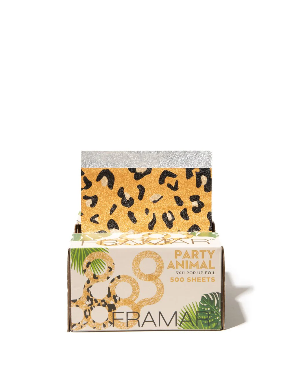 Framar Alufolie Party Animal Pop-Up Embossed 12x27cm 500st