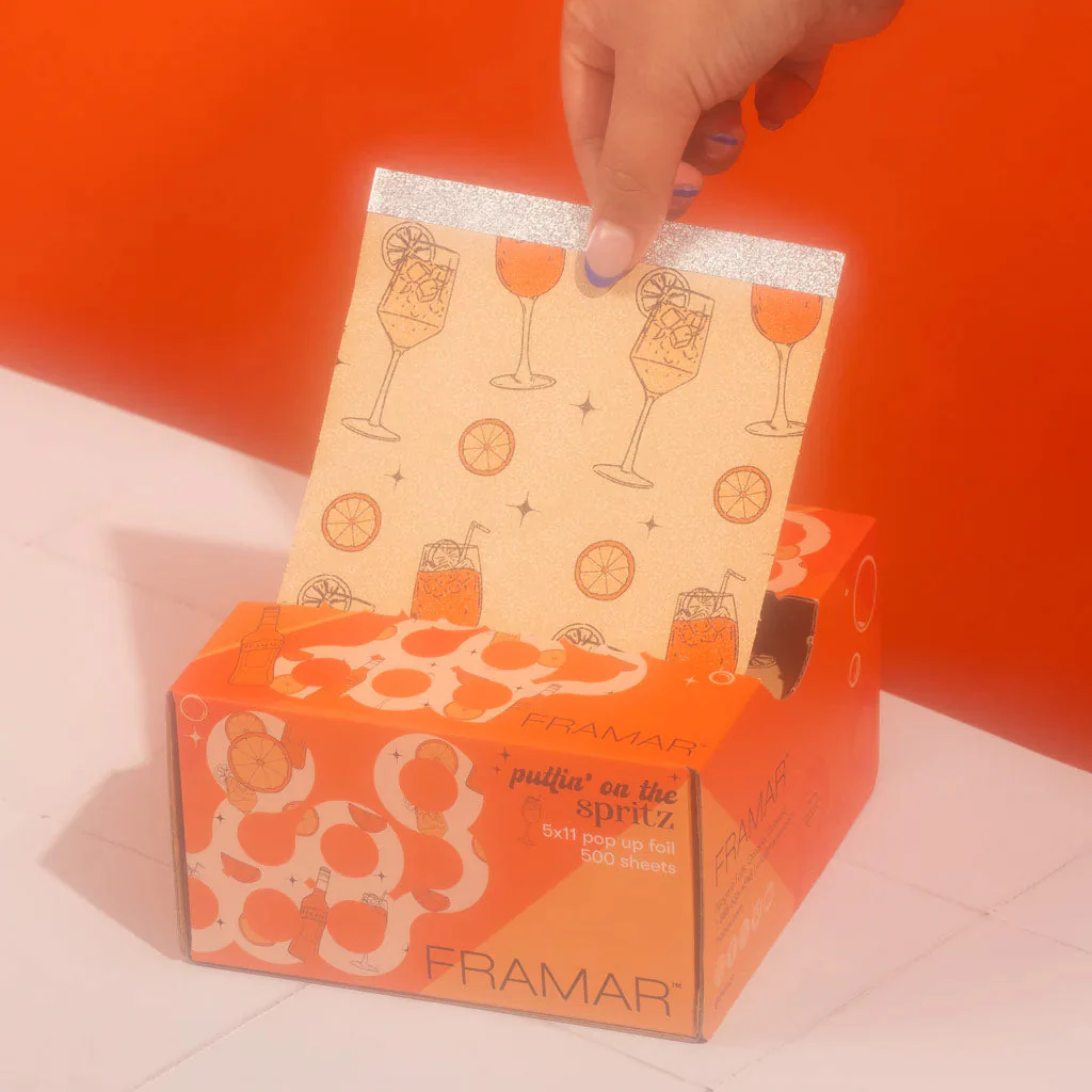 Framar Alufolie Puttin On The Spritz Pop-Up Embossed 12x27cm 500st - Image 2