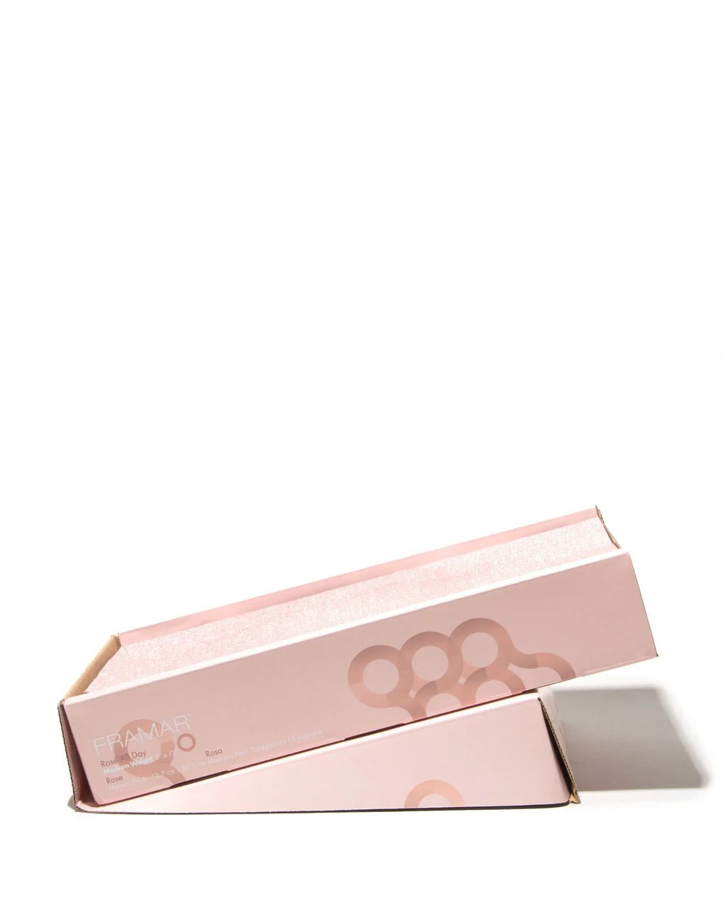 Framar Alufolie Rose Gold Pop-Up Embossed 12x27cm 500st