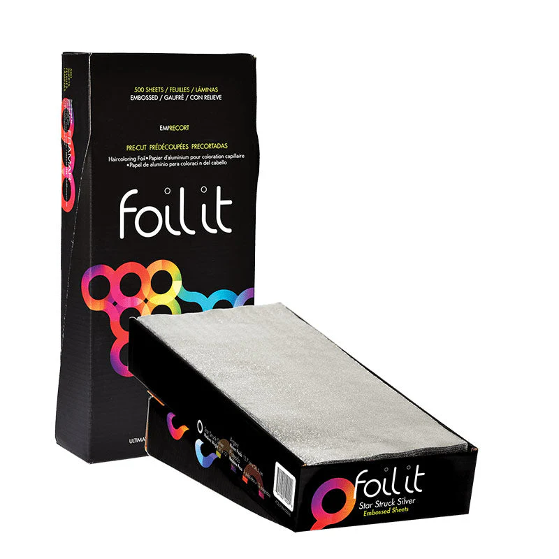 Framar Alufolie Star Struck Silver Pop-up Embossed 500st - Image 2