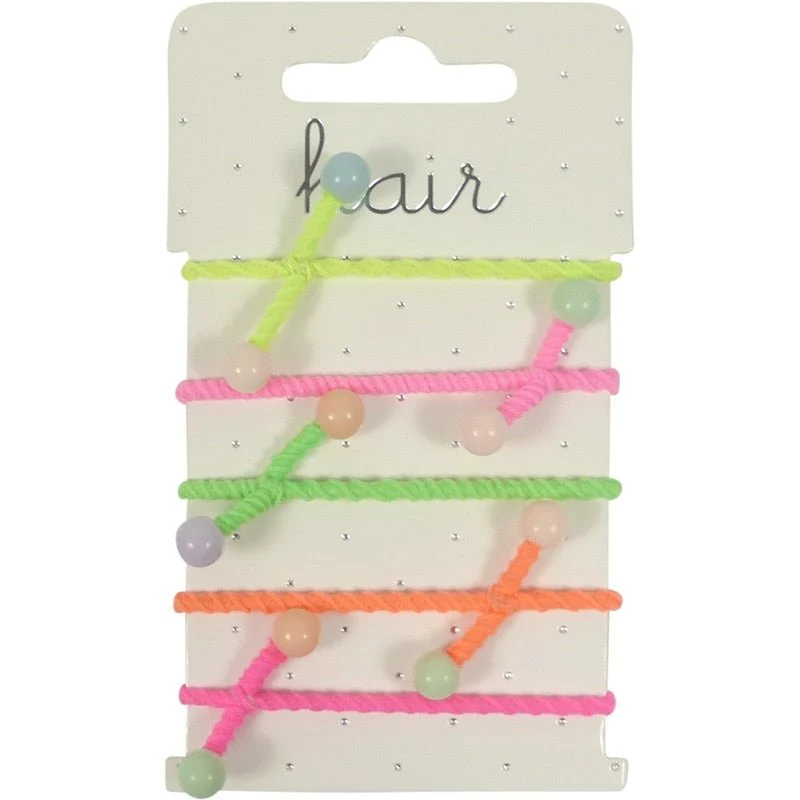 Haarelastiek Spiral Neon