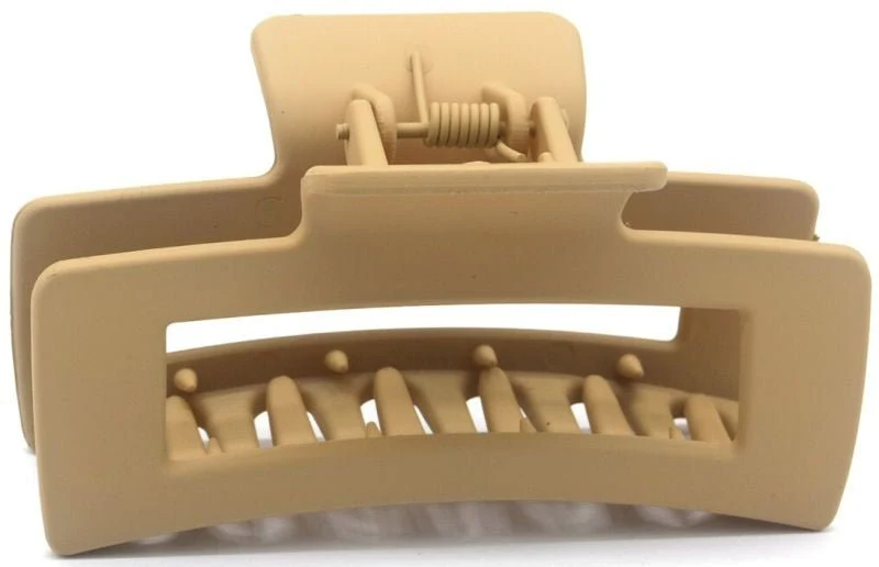 Haarklem open caramel 8,5cm