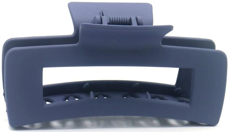 Haarklem open navy blue
