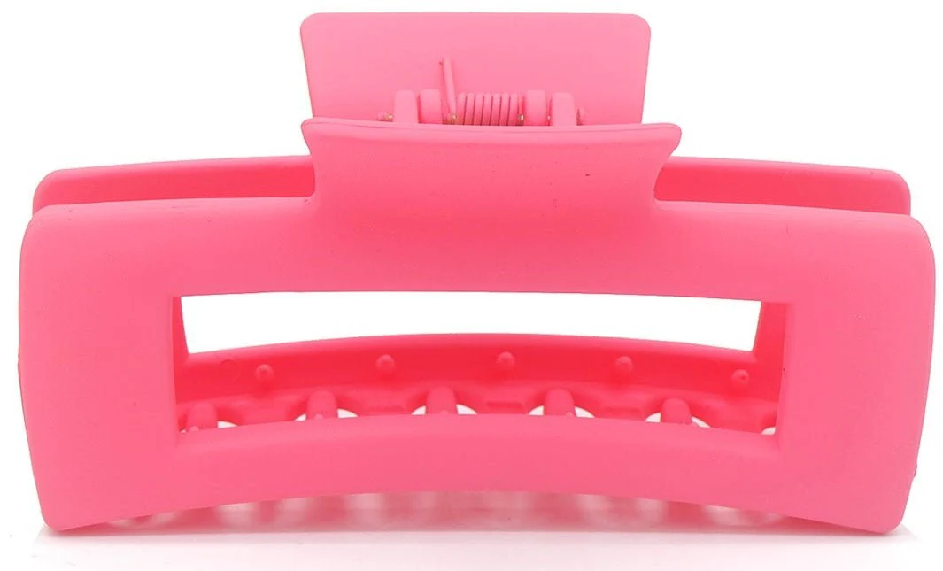 Haarklem open roze