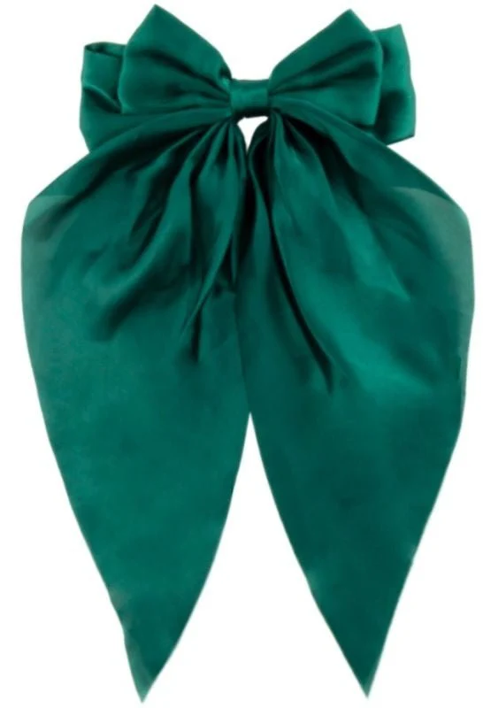 Haarstrik Satijn Groen