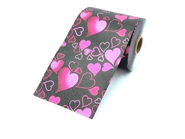 Happy Foils Pink Heart Highlight Folie 100m