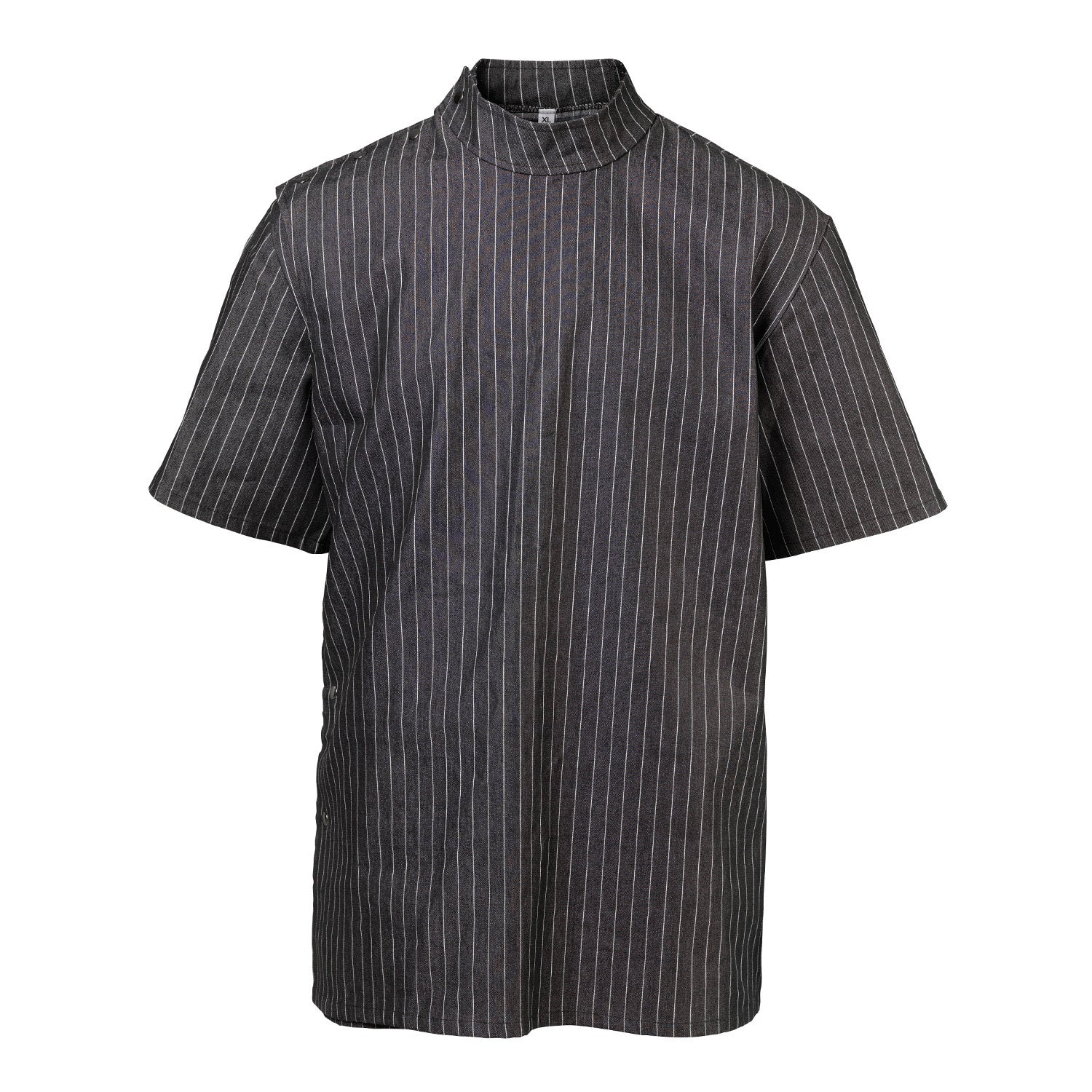 Kappersjas Barbier Gestreept Zwart XL