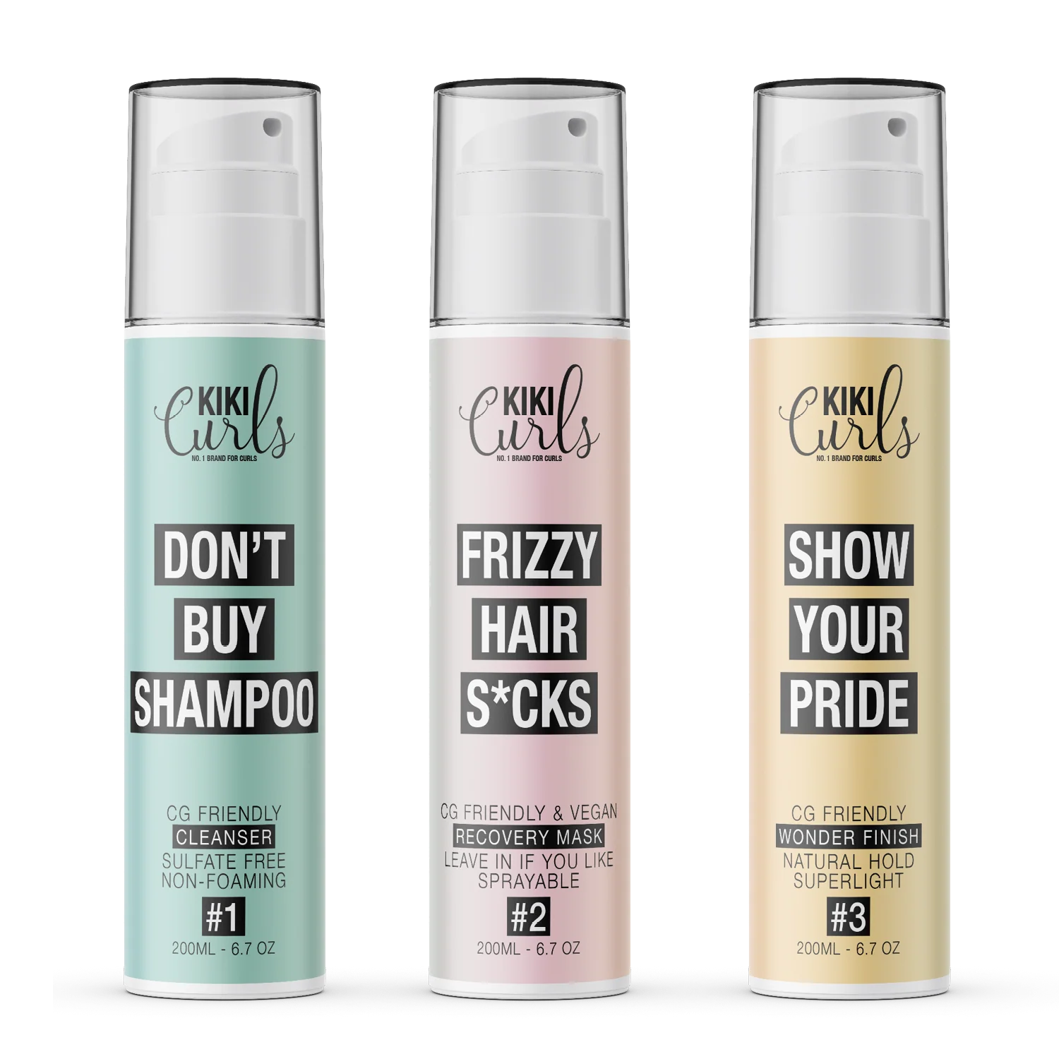 Kiki Curls Heaven in a Box 3x200ml - Image 4