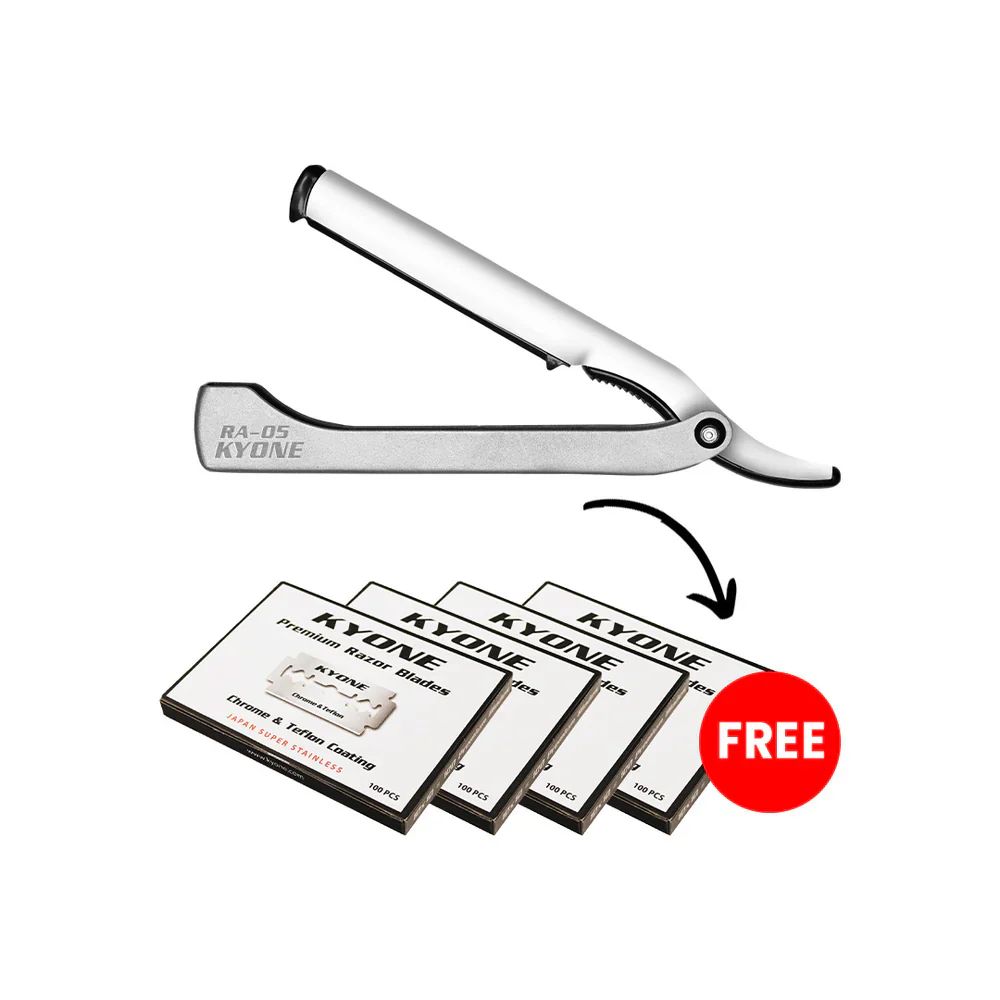 Kyone Set RA-05 Razor + gratis 400 DE-mesjes