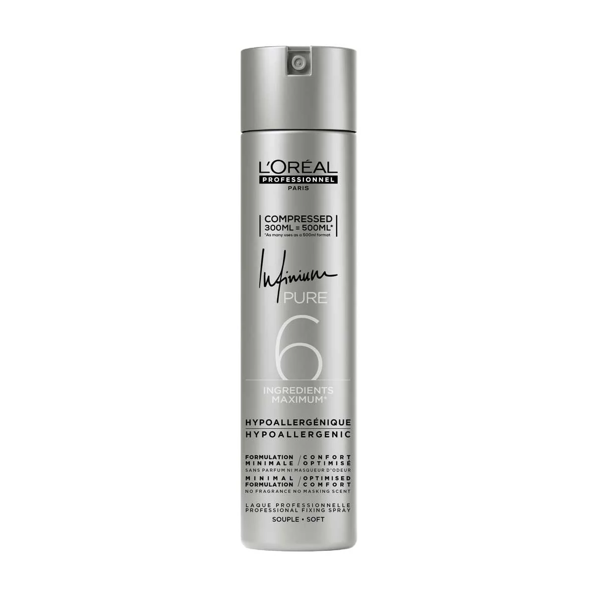 Loreal Infinium Pure Soft Haarlak 300ml