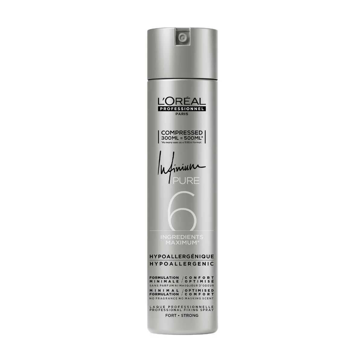 Loreal Infinium Pure Strong Haarlak 300ml
