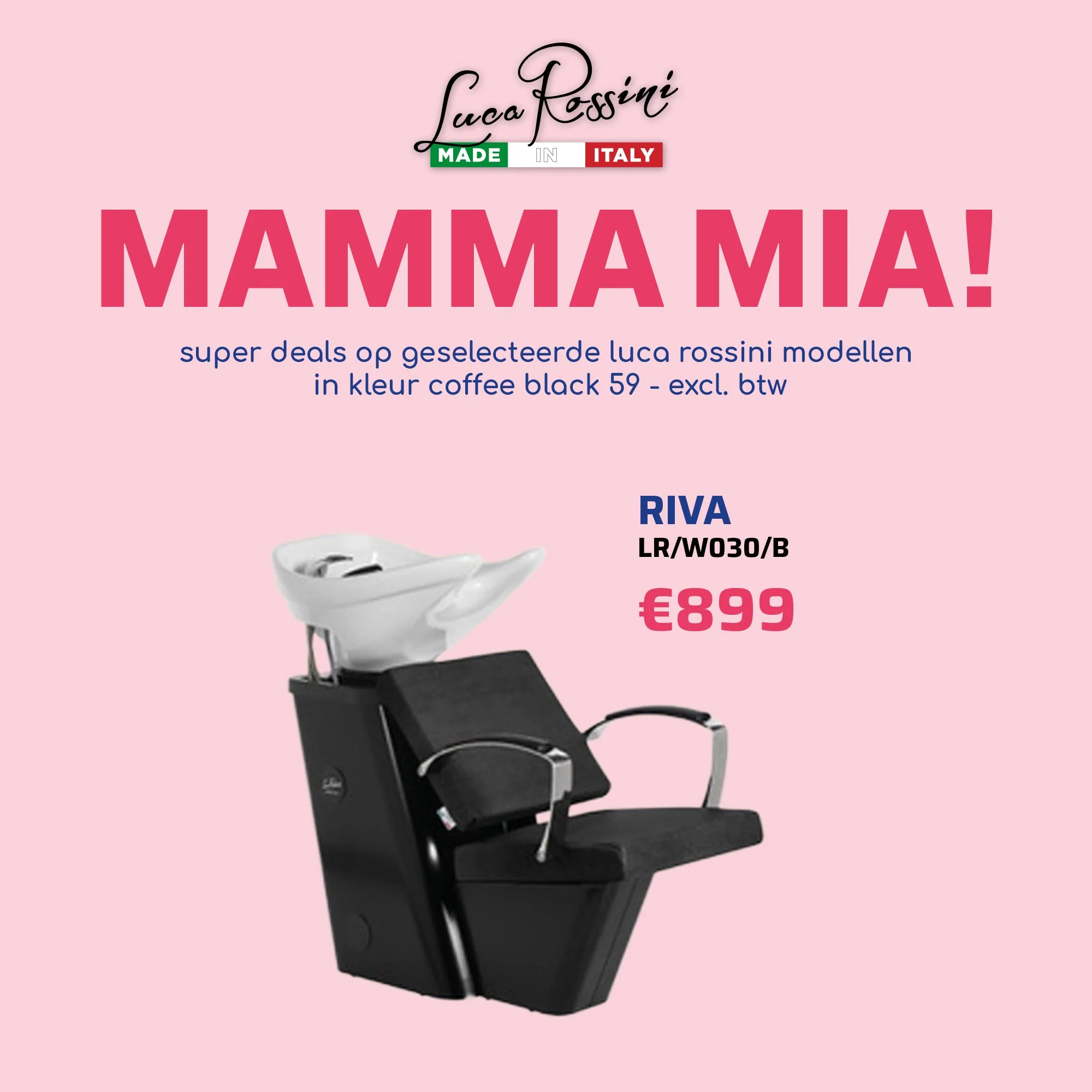 LR Wasunit Riva Zwart - MAMMA MIA
