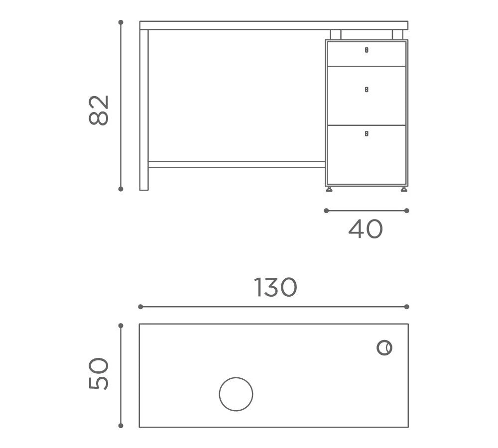 MB Logic White Ash Manicure Table - Image 8