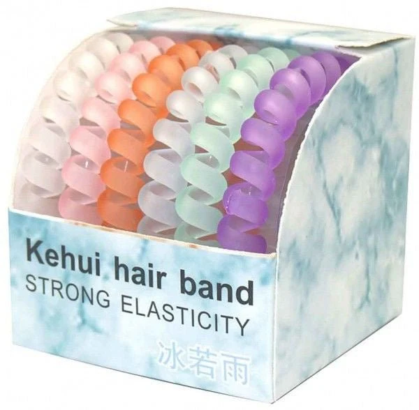 No Bobble Hair Tie Transparant