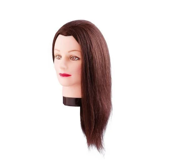 Oefenhoofd Estelle 50cm Echt Haar