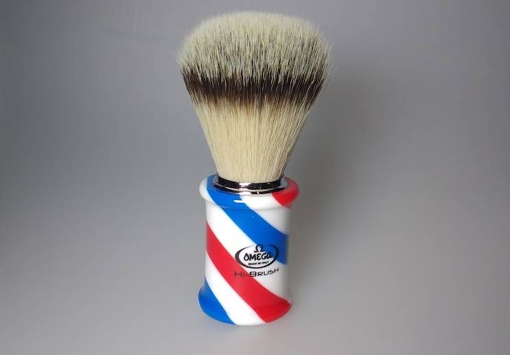 Omega Scheerkwast Hi-Brush Barber 146735