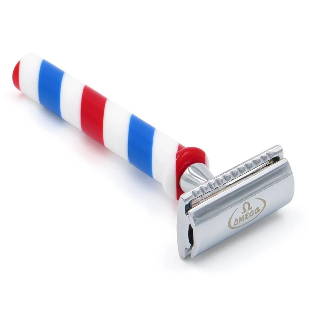Omega Scheermes Barberpole Safy Razor