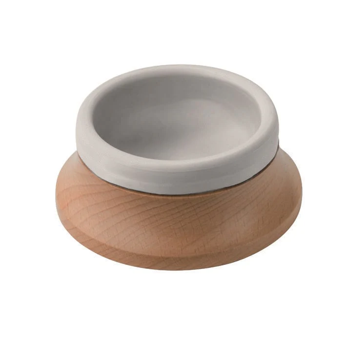 Osma Scheerkom Hout Met Rubber Inleg