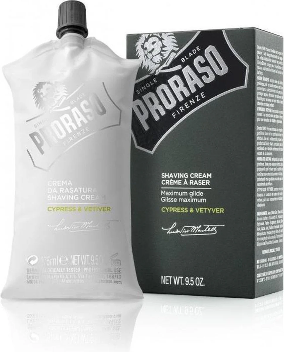 Proraso Cypress & Vetyver Scheercreme 275ml