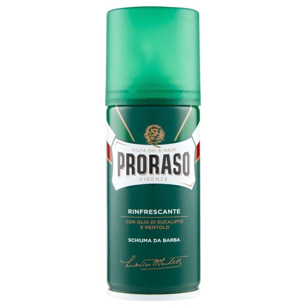 Proraso Groen Scheerschuim Mini 100ml