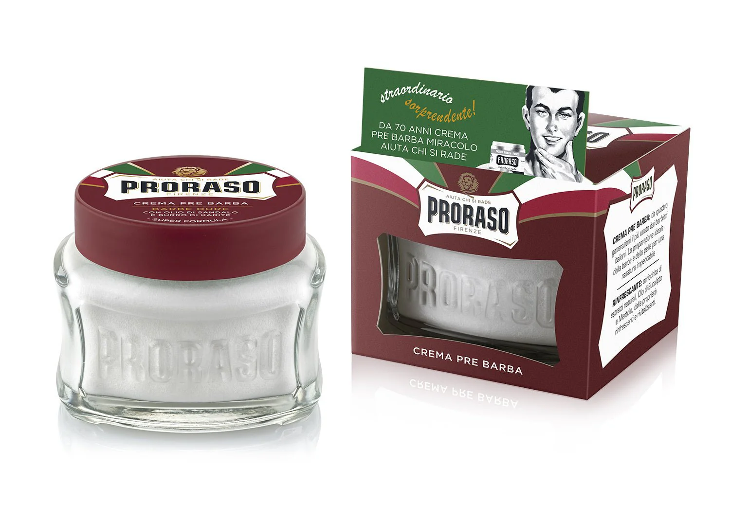 Proraso Rood Pre-Shave Creme 100ml