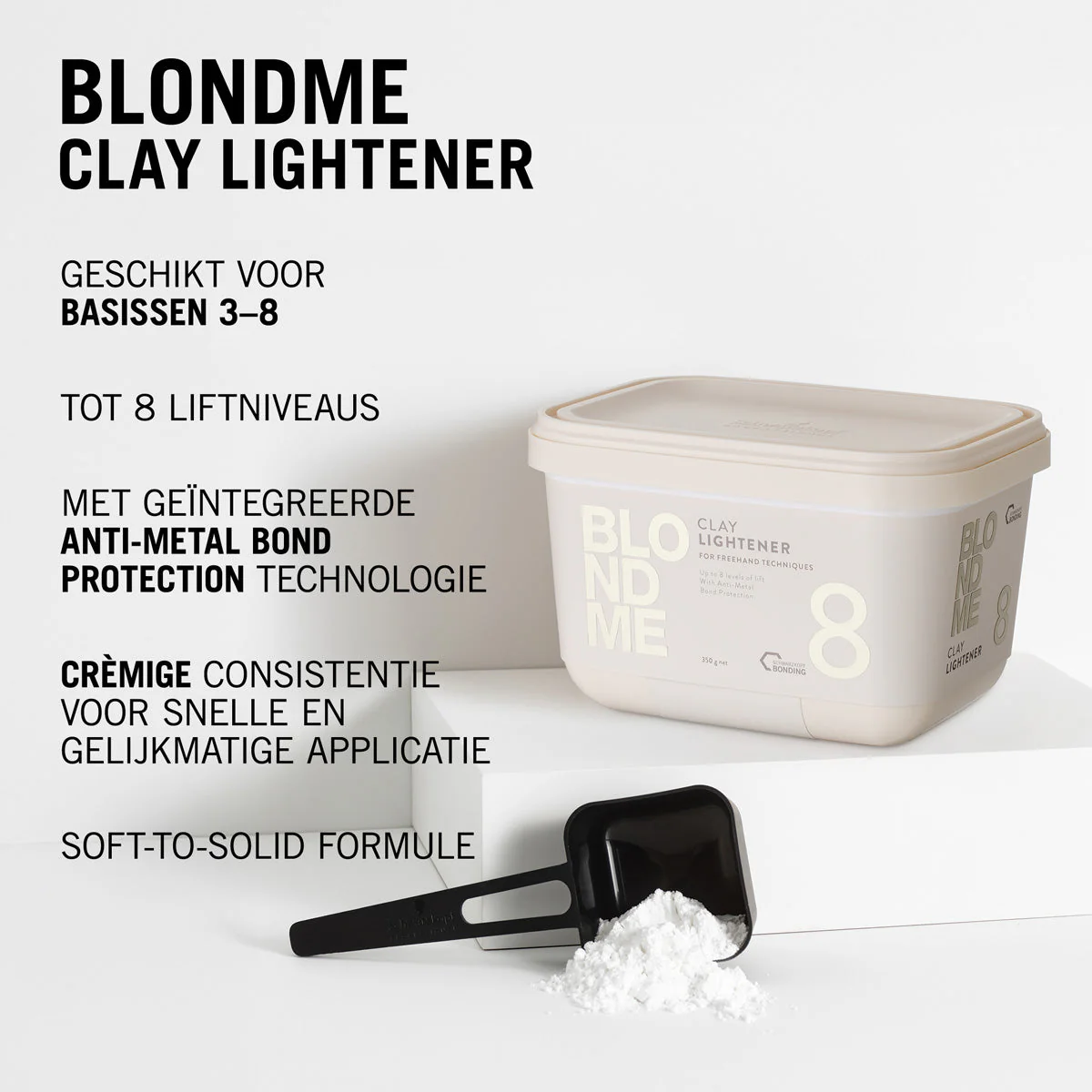 Schwarzkopf BlondMe Clay Lightener 7+ 350g - Image 2