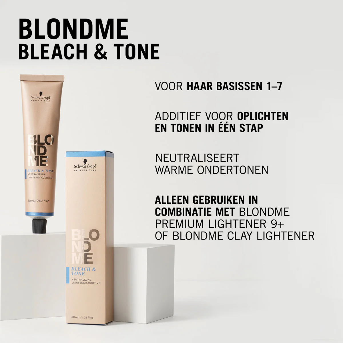 Schwarzkopf BlondMe Bleach & Tone 60ml - Image 2