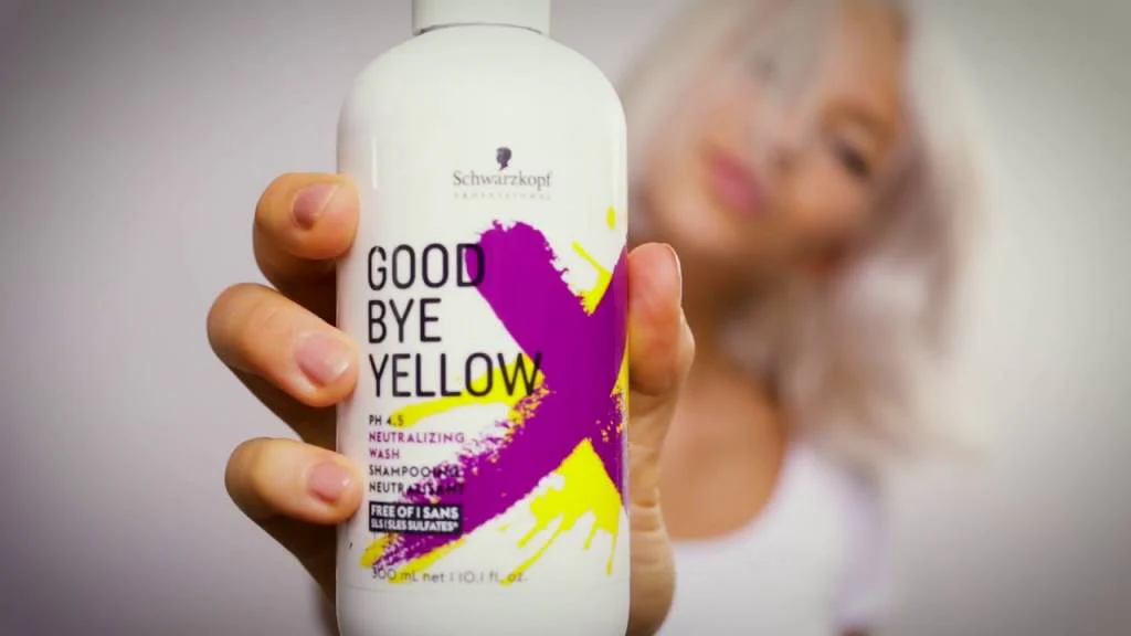 Schwarzkopf Goodbye Yellow Shampoo - Image 3