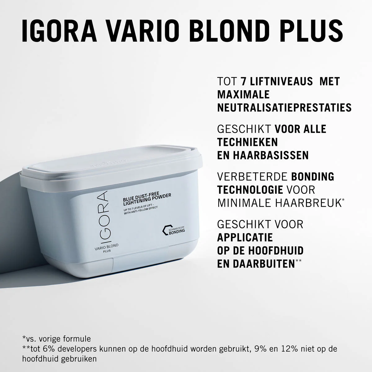 Schwarzkopf Igora Vario Blond Plus Blauw 450g - Image 5