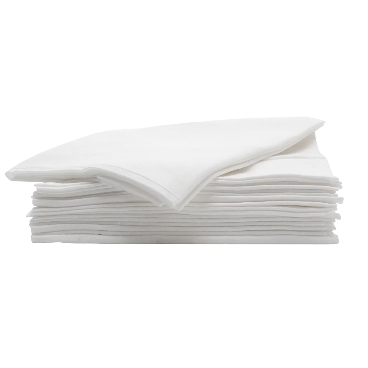 Wegwerp Handdoek Absorb & Dry 40x80cm Wit 50st