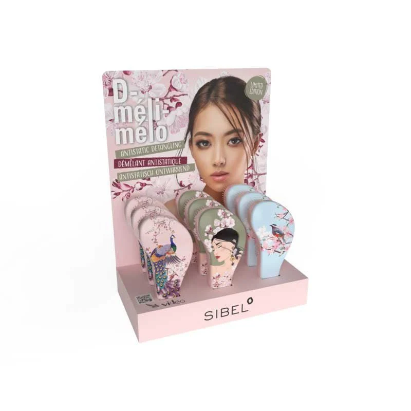 Sibel D-Meli-Melo Ontwarborstel Blossoms From Asia Display 12st