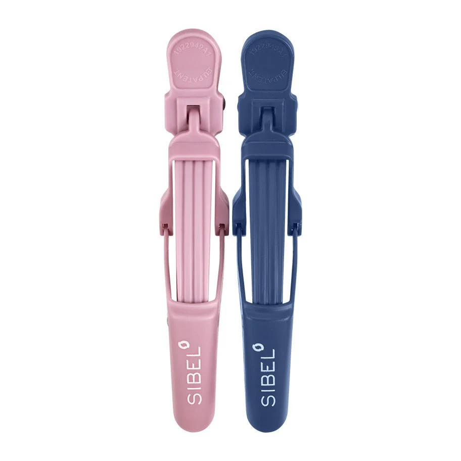 Sibel Gator Clips 2x9cm Blauw + 2x11cm Roze