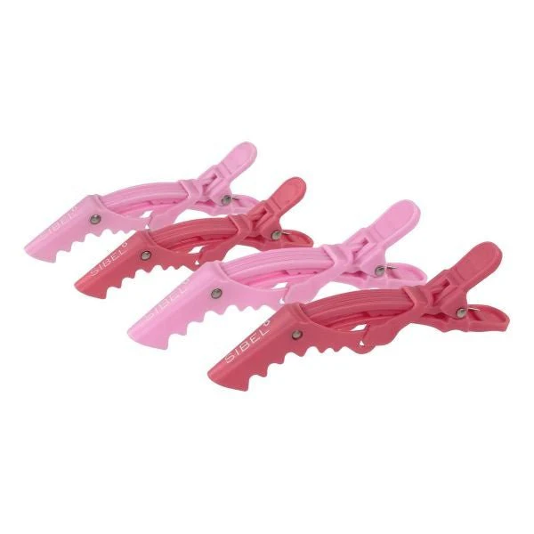 Sibel Gator Clips 11cm Roze 6st