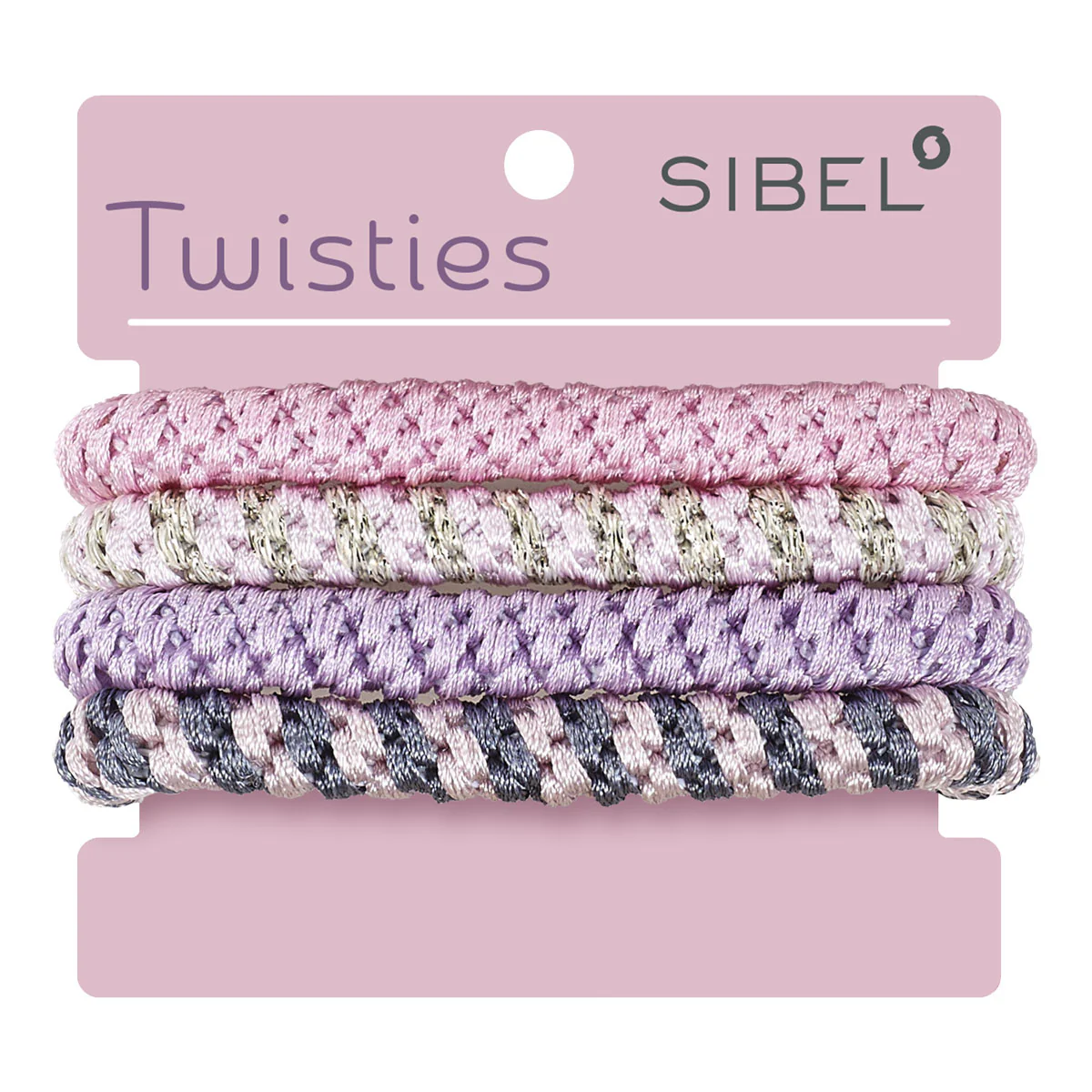 Sibel Twisties Haarelastiekjes 4st - Image 2