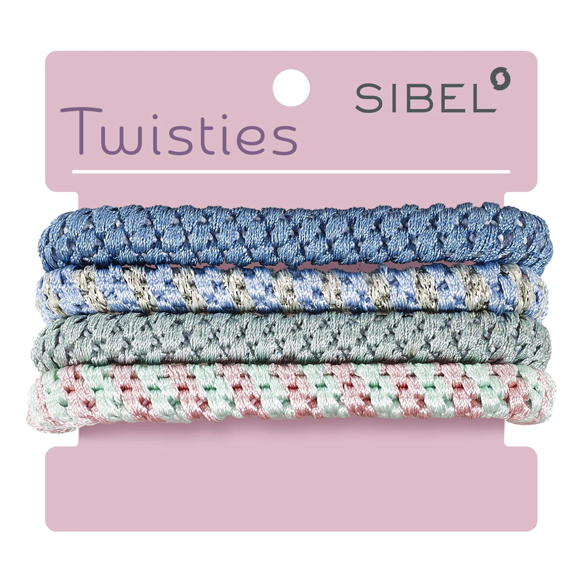 Sibel Twisties Haarelastiekjes 4st - Image 3