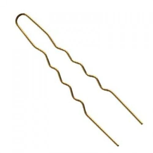 Steekspeld Geribbeld Goud 65X1,2 Mm Pakje 50 St