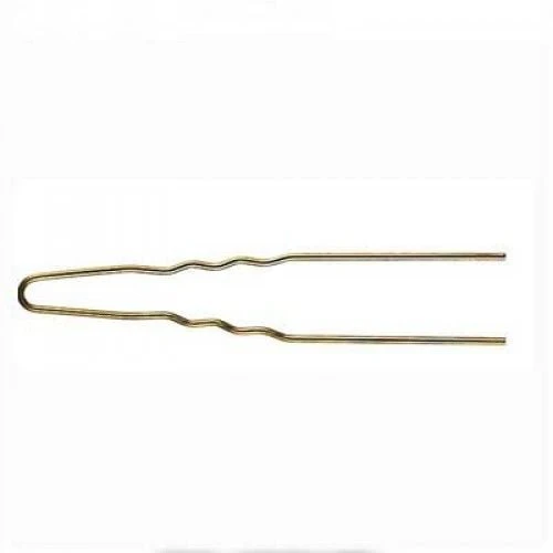 Steekspeld Geribbeld Goud 75x1,2mm Pakje 50st