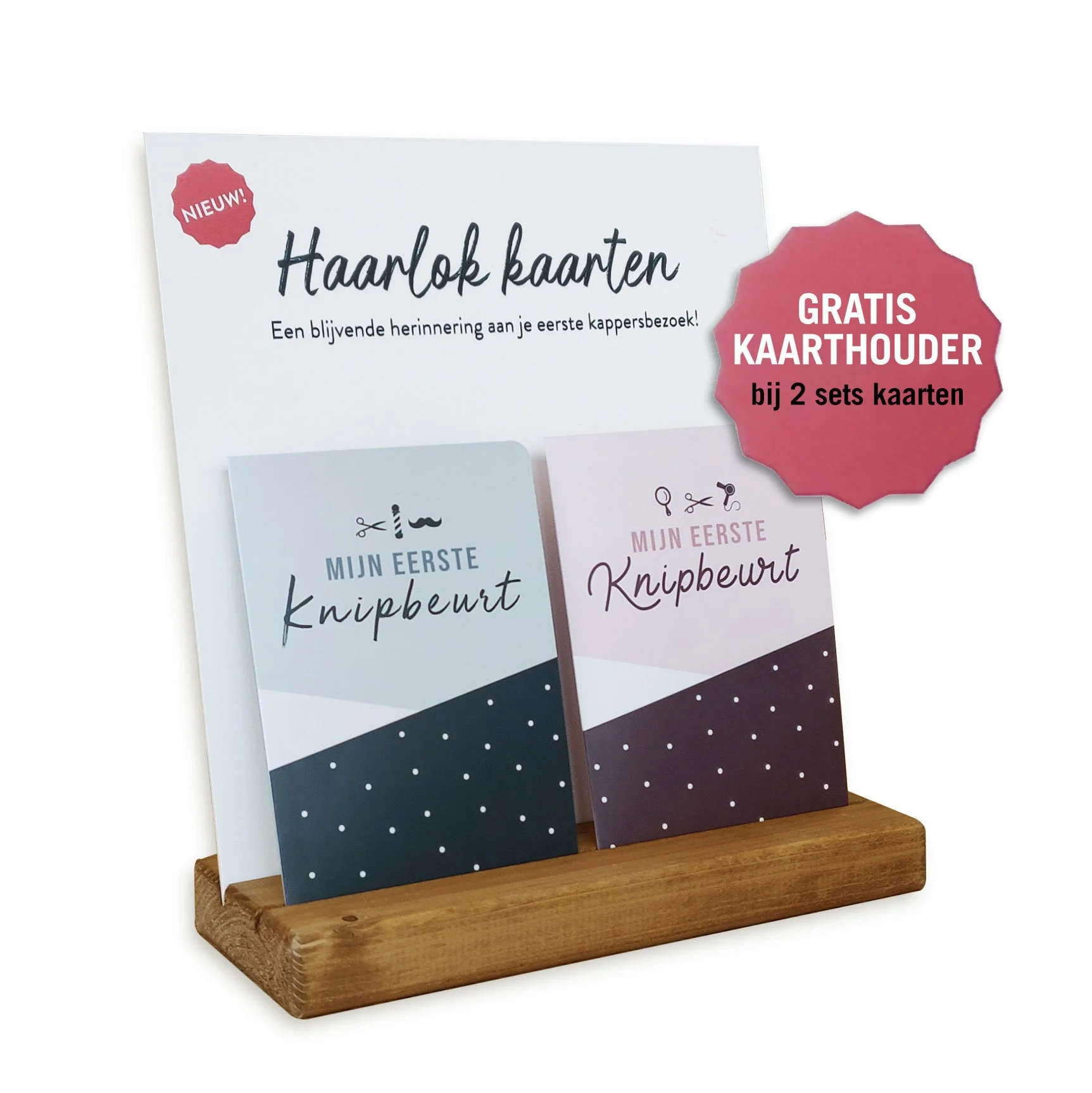 Tiny Pixel Kaarthouder Klein + Insert Kapper
