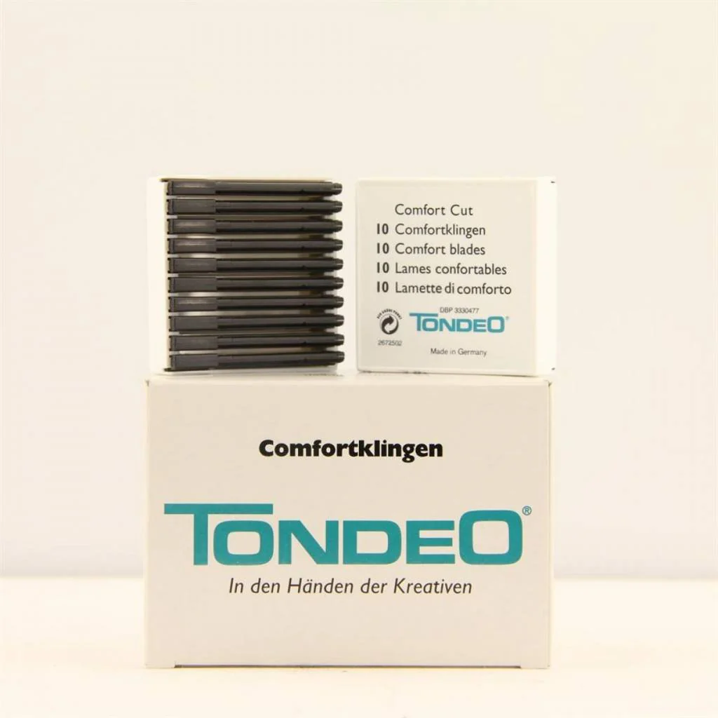 Tondeo Comfort Mesjes 10 stuks (los pakje)