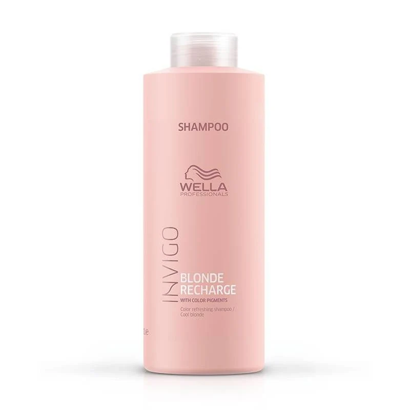 Wella Invigo Color Recharge Cool Blonde Shampoo - Image 2